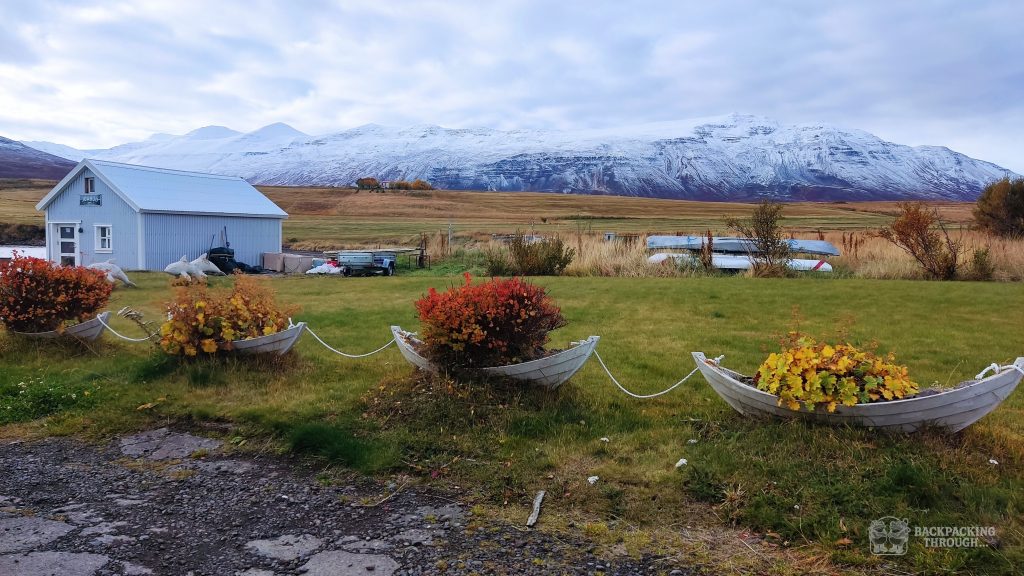 Hauganes, pueblo de Islandia